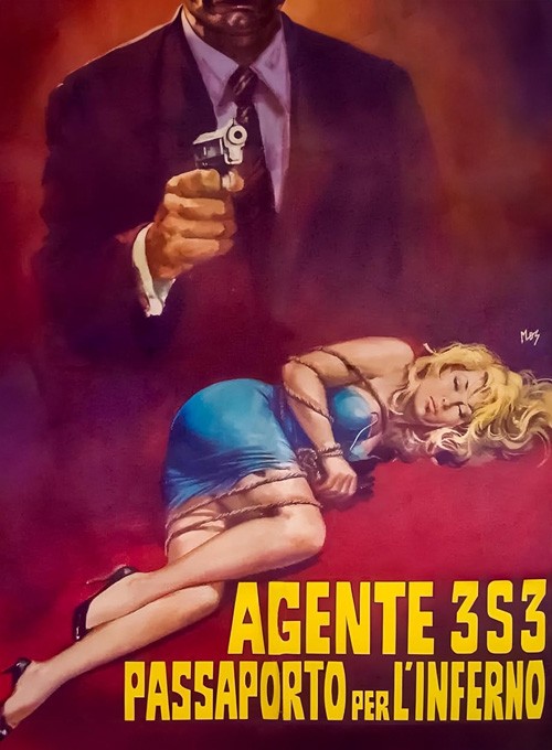 Agente 3S3 – Passaporto per l’inferno cover